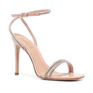 Schutz metallic altina glam patent‎ high-heel sandals. Size 8.5